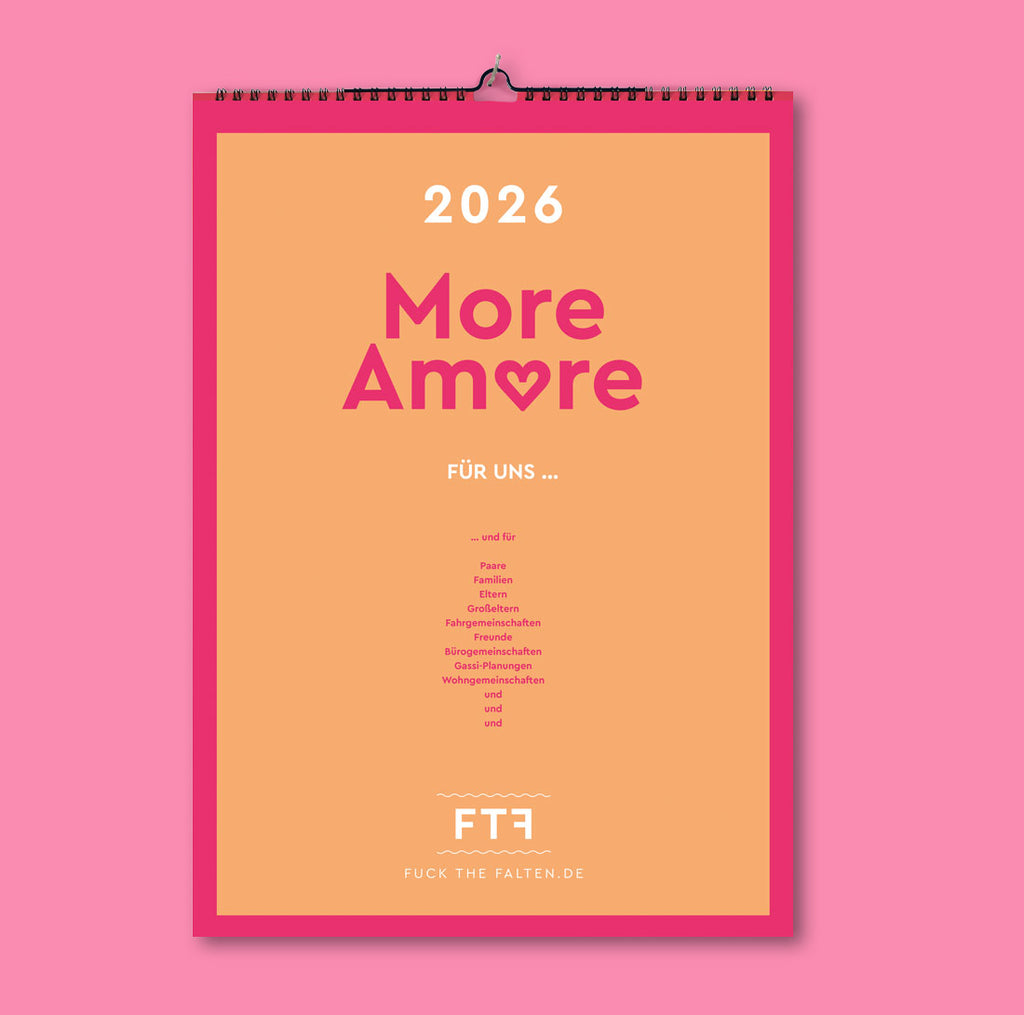 NEU! – Familienkalender More Amore für 2026