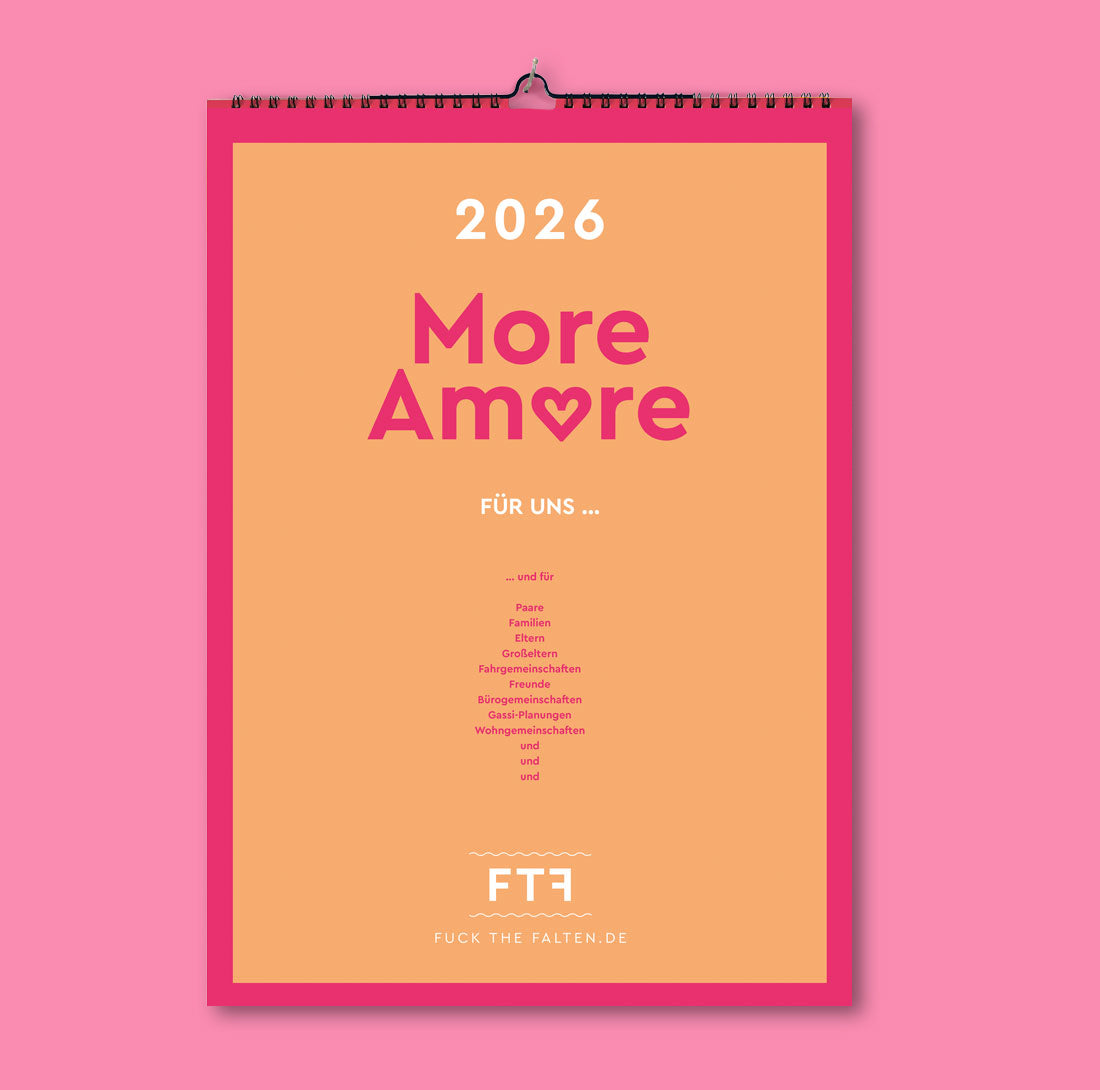 NEU! – Familienkalender More Amore für 2026
