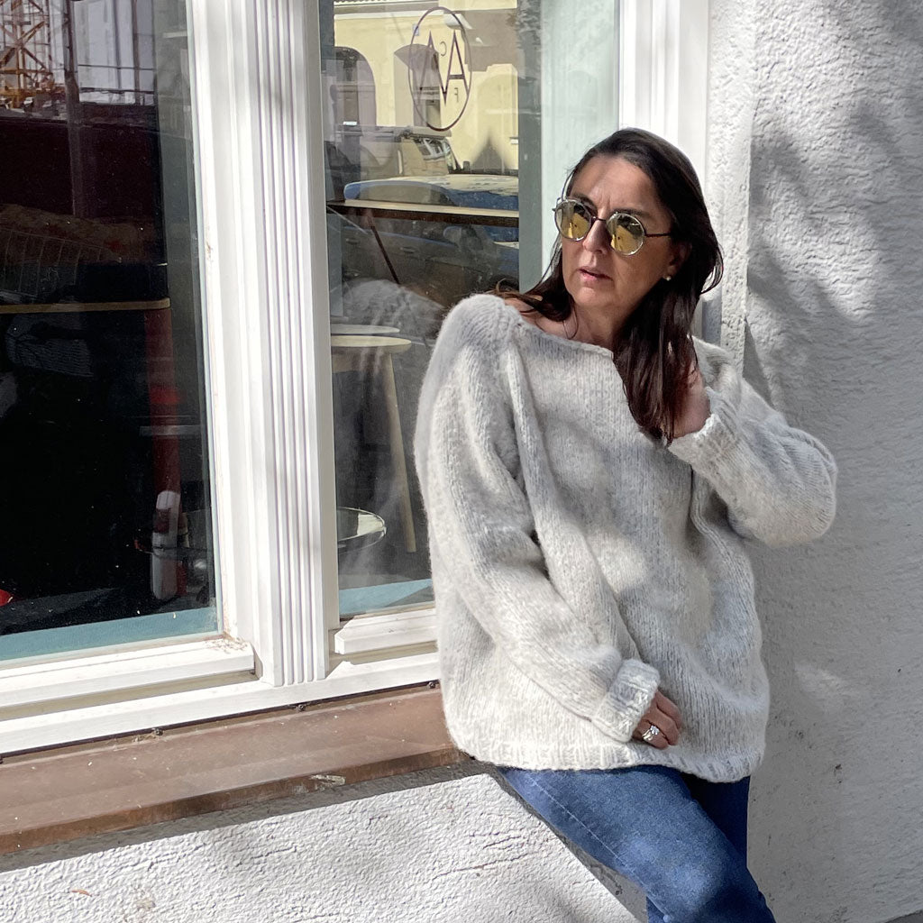 Oversized Raglanpulli "Alparino"