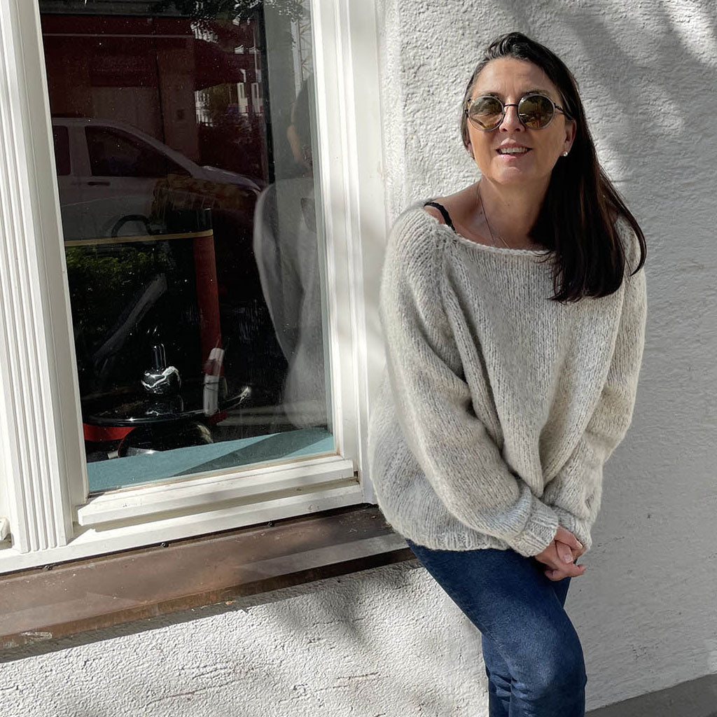 Oversized Raglanpulli "Alparino"
