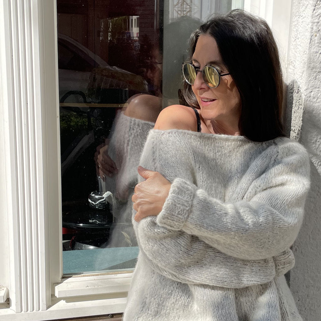 Oversized Raglanpulli "Alparino"