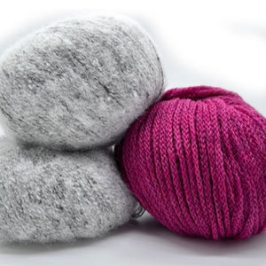 #09 Ready to knit - Cooler Raglanpulli in A-Form und Beanie mit Bommel