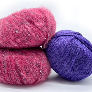#09 Ready to knit - Cooler Raglanpulli in A-Form und Beanie mit Bommel