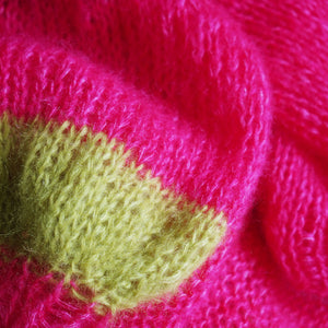 #03 Ready to knit - Kuschelige Mohairjacke – A Tribute to pink