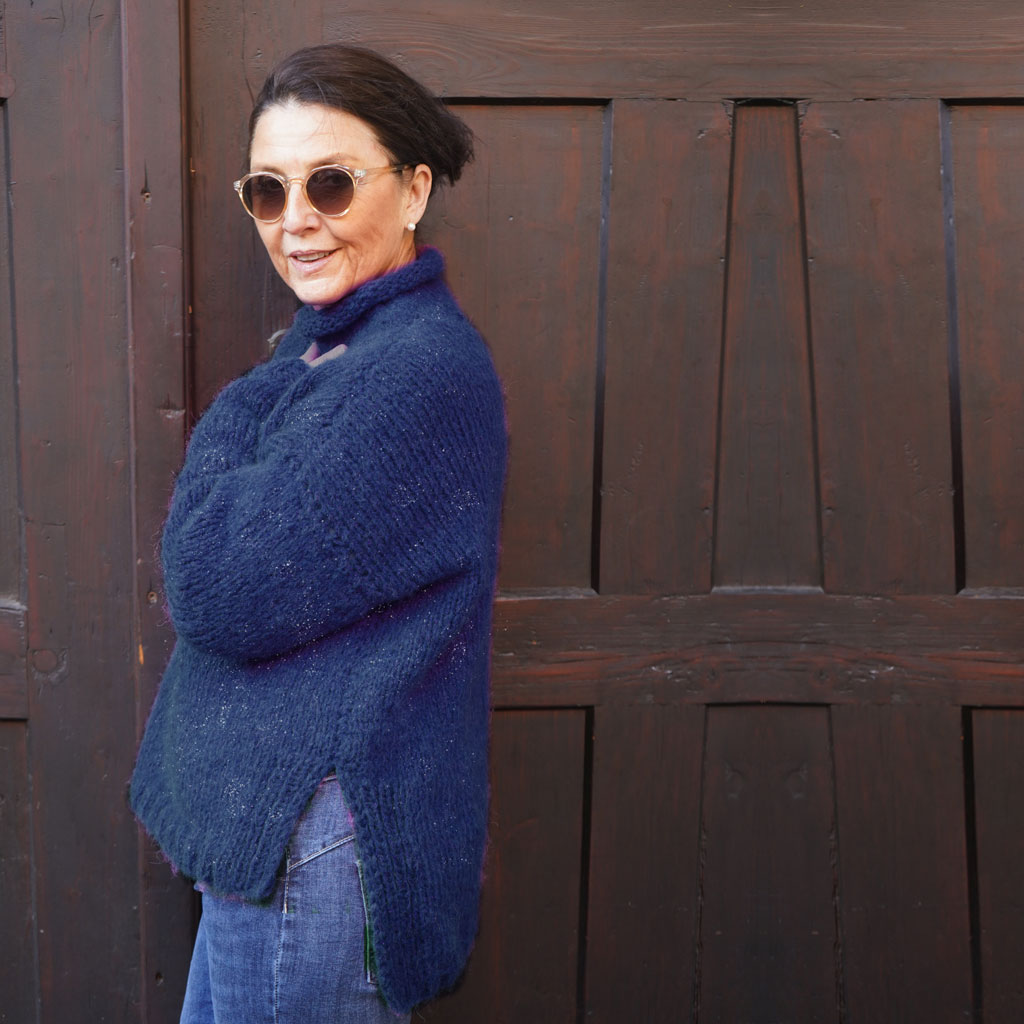 Kuschliger Alpaka-Pulli