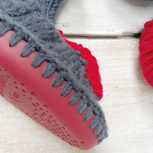 Winterspecial - Hüttenschuhe mit Herz